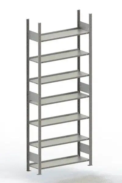 META COMPACT Büro-Steckregal einseitig - Lagertechnik Direkt