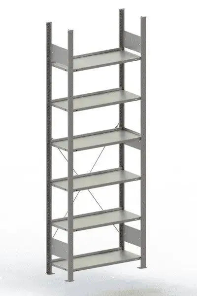 META COMPACT Büro-Steckregal einseitig - Lagertechnik Direkt