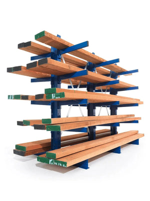 META Multistrong Kragamregal gesteckt für mittlere Lasten - Lagertechnik Direkt